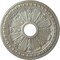 Ekena Millwork Raymond Ceiling Medallion (Fits Canopies up to 5 1/8"), 18 1/8"OD 3 5/8"ID x 1 1/8"P, Flash Gold CM18RAFLS - alternate 1